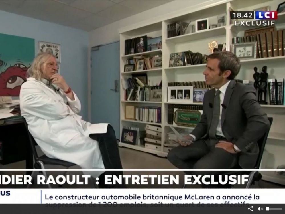 Didier Raoult radié de l'ordre des médecins